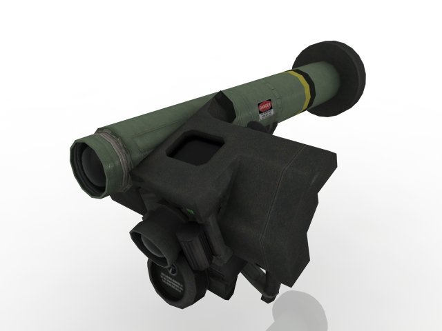 Portable Anti-Aircraft Missile System Modèle 3D .c4d .max .obj .3ds .fbx .stl .blend 