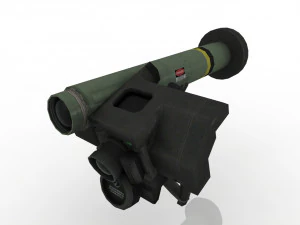 Sistema missilistico antiaereo portatile Modello 3D