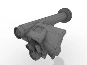 Portable Anti-Aircraft Missile System 3D Model