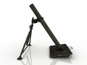 Mortar Model 3D
