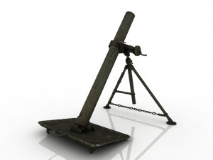 Mortar Model 3D