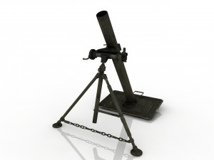 Mortar 3D Model