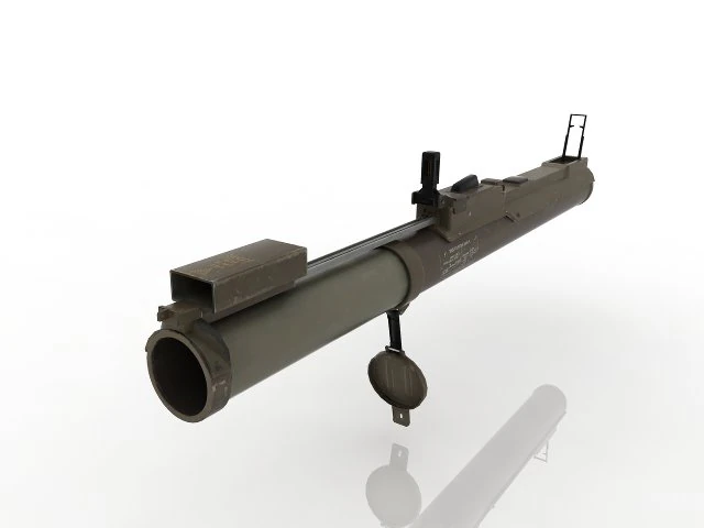 RPG GAN 3D Model .c4d .max .obj .3ds .fbx .stl .blend 