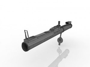 RPG GAN Modello 3D