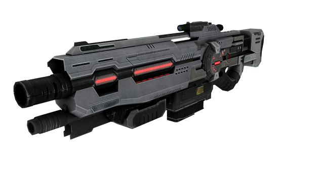 Fantasy Weapon 3D 3D Model .c4d .max .obj .3ds .fbx .stl .blend 
