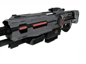 Fantezi Silah 3D 3D Model