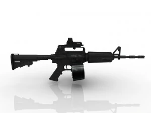 Machine GUN 3D Model