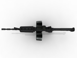 Machine GUN Model 3D