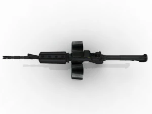 Machine GUN 3D Model
