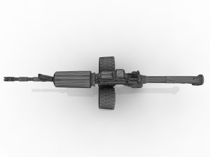 Machine GUN Model 3D
