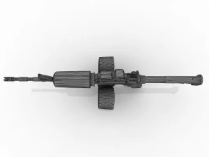 Machine GUN 3D Model