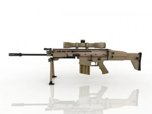 Fucile automatico 3D Modello 3D