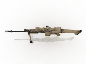 Automatic Rifle 3D Modèle 3D