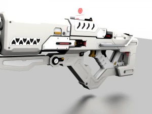 Uzaylı P&uuml;sk&uuml;rt&uuml;c&uuml; 3D Model