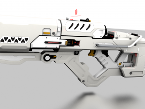 Alien Blaster Modèle 3D