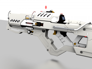 Alien Blaster Modèle 3D