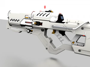 Alien Blaster 3D Model