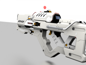 Alien Blaster Modèle 3D