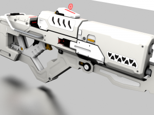 Alien Blaster Modèle 3D