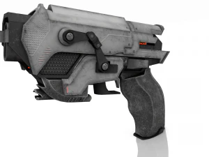 Bilim Kurgu Ateşleyicisi 3D Model