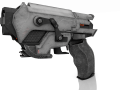 Science Fiction Blaster Modèle 3D