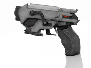 Science Fiction Blaster 3D Model