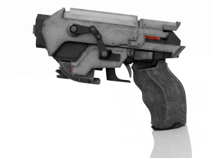 Science Fiction Blaster 3D Model