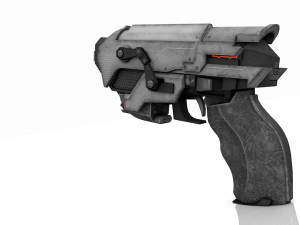 Science Fiction Blaster 3D Model
