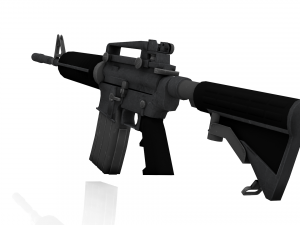 M4 Automatic Rifle 3D 모델