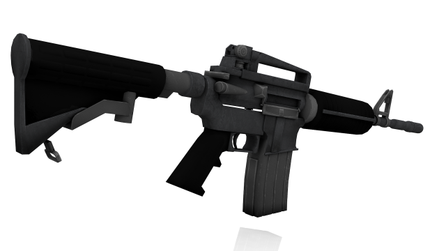 M4 Automatic Rifle Бесплатно 3D Модель In Винтовка 3DExport