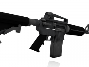 M4 Automatic Rifle 3D 모델