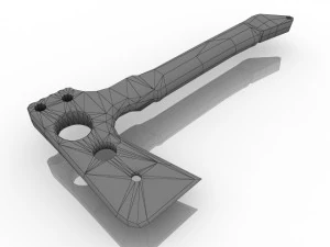 Hatchet 3D 3D Model