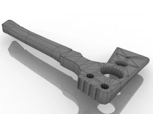 Hatchet 3D 3D Model