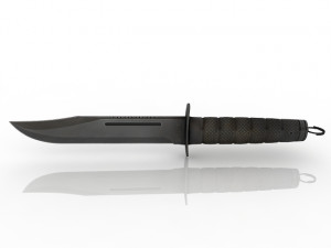 Ka-Bar is a combat knife Modelo 3D