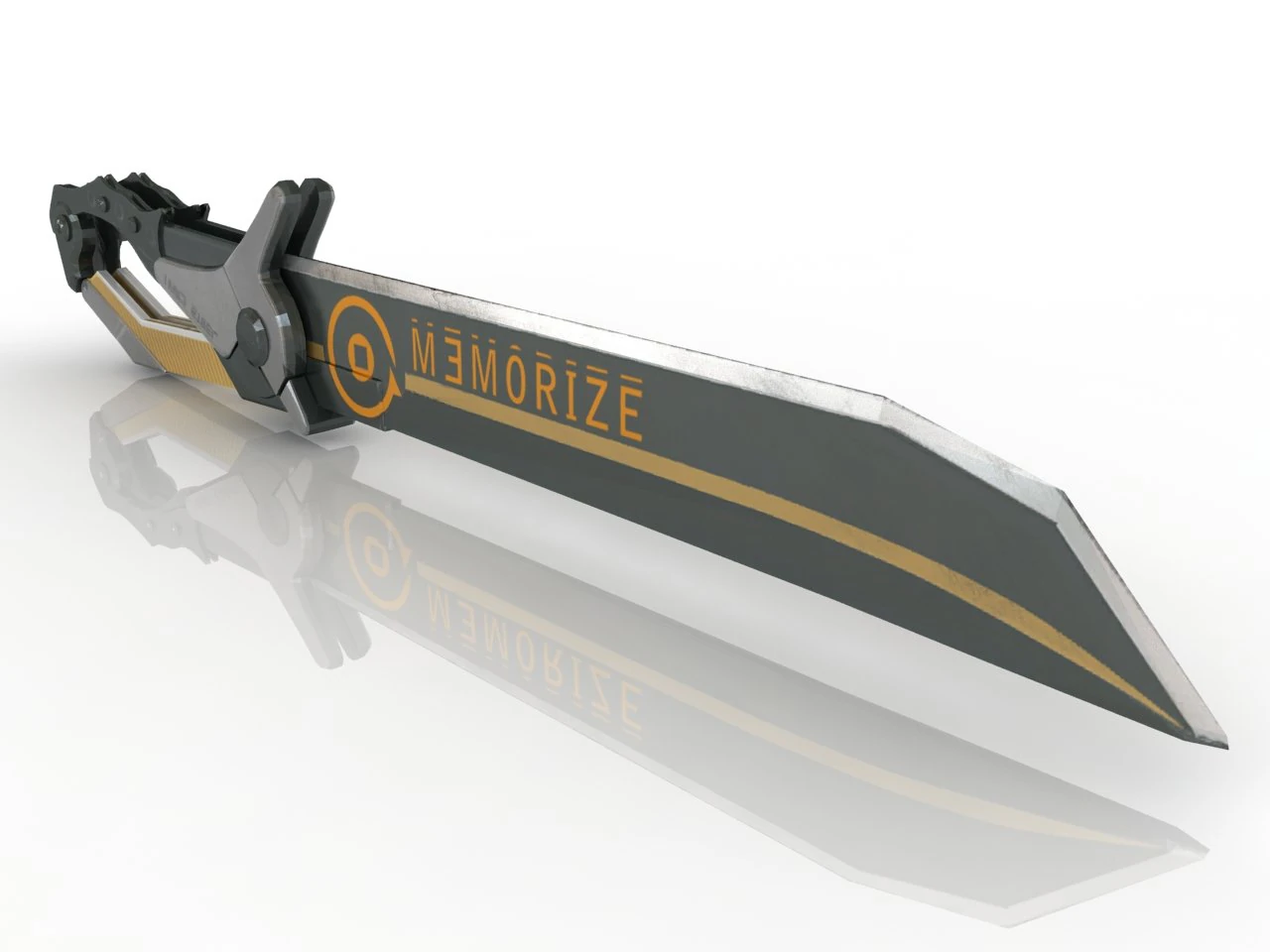 Dagger 3D Model .c4d .max .obj .3ds .fbx .stl .blend 