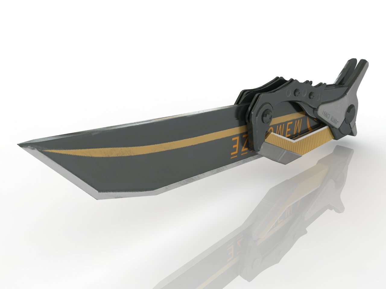 3D model Sacrificial Knife and Medieval Accessories VR / AR / low-poly