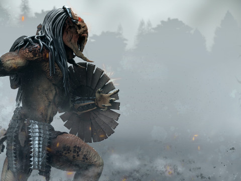 Predador Feral movie Prey Modèle 3D