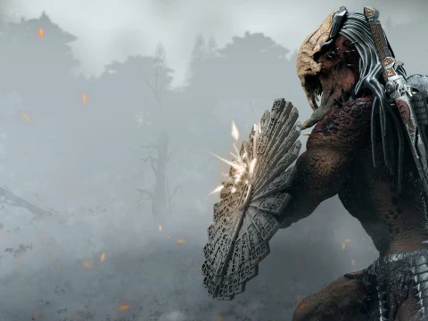 Predador Feral movie Prey 3D Model