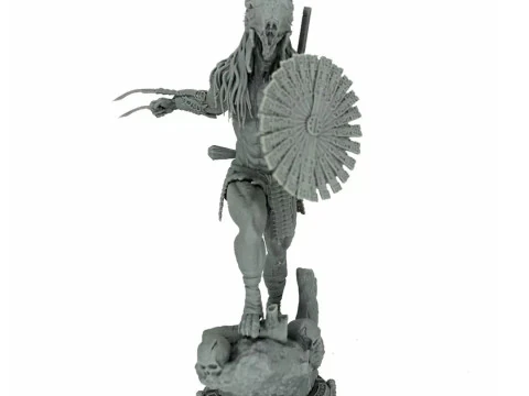 Predador Feral movie Prey 3D Model