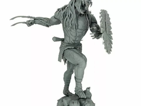 Predador Feral movie Prey 3D Model