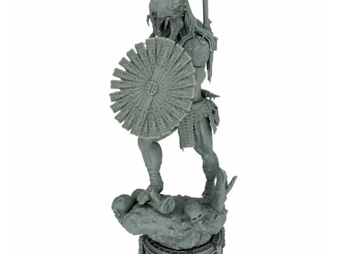 Predador Feral movie Prey 3D Model