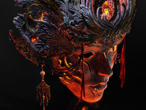 Elven Mask 3D Print Model