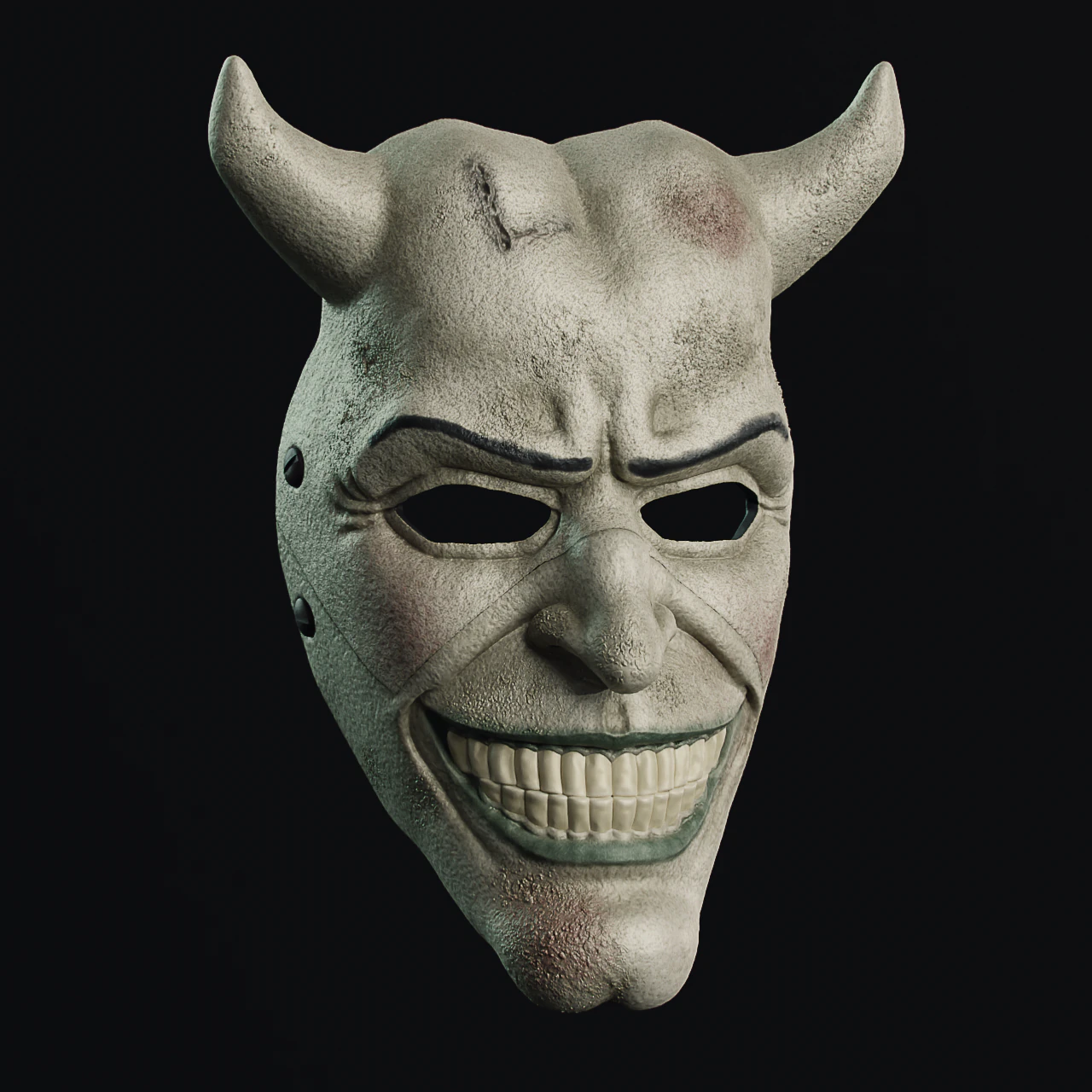 Bundle Pack Halloween mask black phonescary moviedemon mask 3D Print Model .c4d .max .obj .3ds .fbx .stl .blend