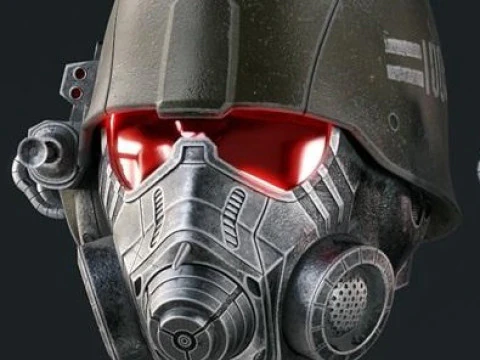 Helmet Fallout 4 Rangers stl 3D Print Model