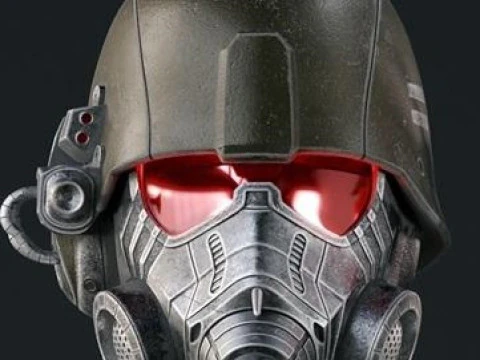 Helmet Fallout 4 Rangers stl 3D Print Model