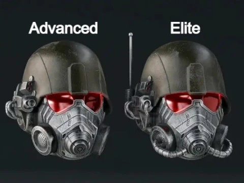 Helmet Fallout 4 Rangers stl 3D Print Model