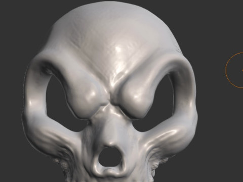 Reaper skull Halloween Slt Modèles 3D en vedette