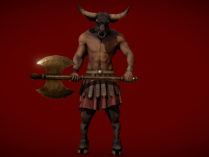 Minotaur Model 3D