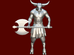 Minotaur Model 3D