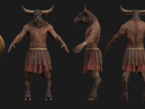 Minotaur Model 3D